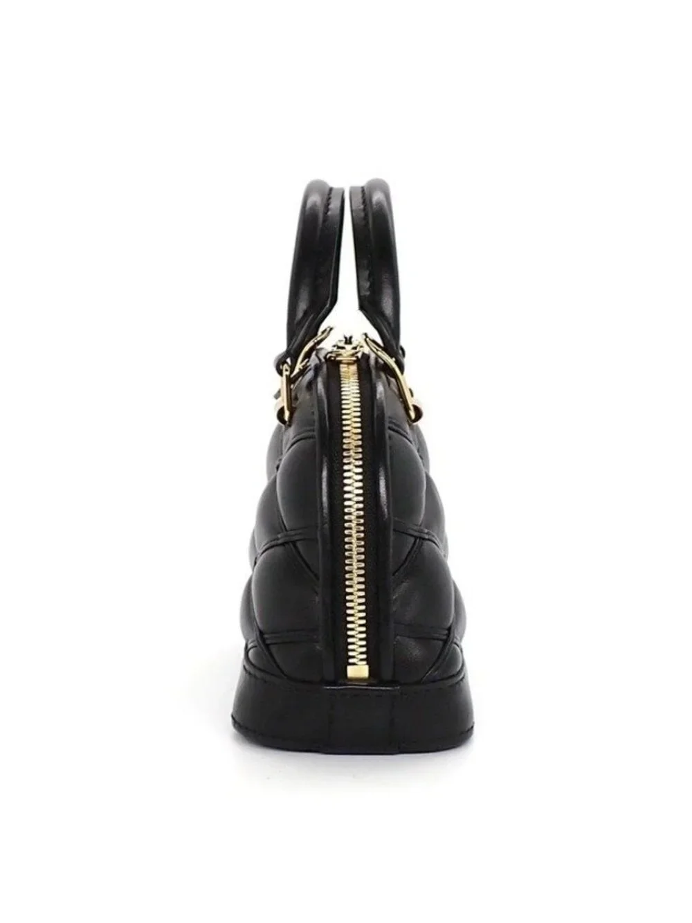 Louis Vuitton Handbag Nano Alma Maltage Black Lambskin Cowhide Leather